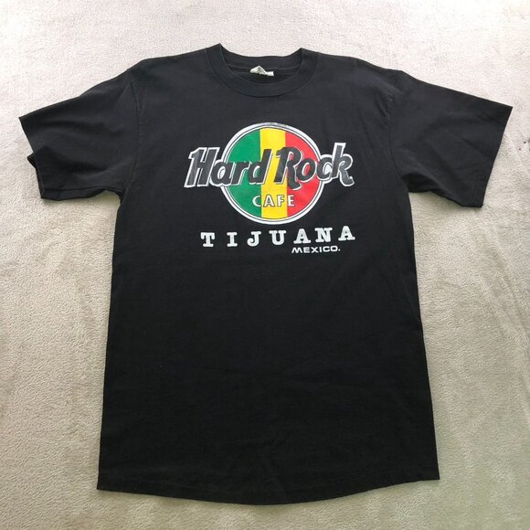 Hard Rock Cafe Tijuana T-Shirt Large Vintage Single Stitch by Calvin Klein - Picture 10 of 11